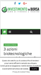 Mobile Screenshot of investimentoinborsa.com